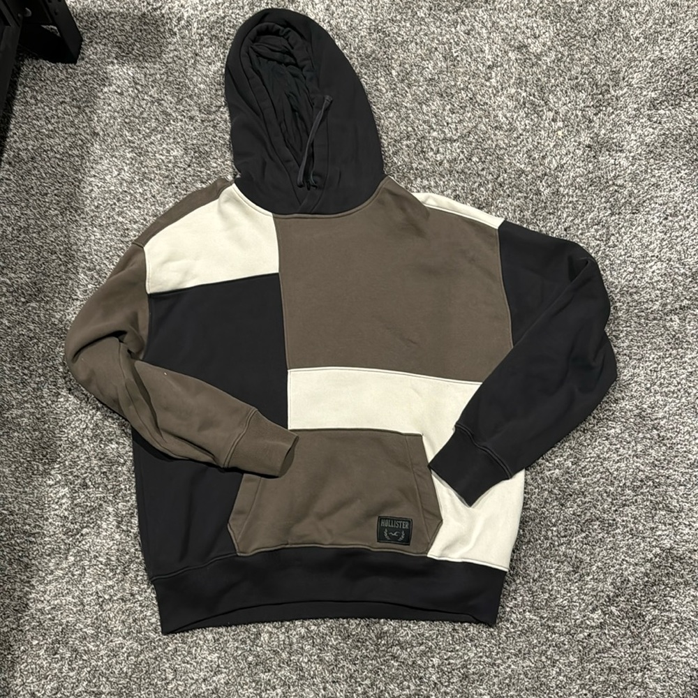 Men’s Hollister Color Block Hoodie